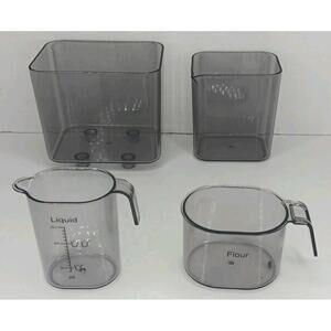 Emeril Lagasse Pasta Beyond PM-01 Replacement Part Liquid and Dry Measuring Cups